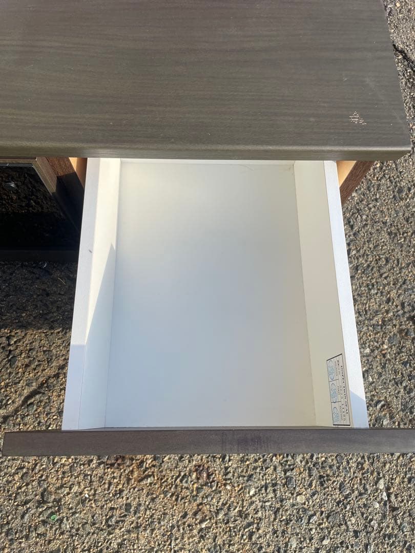 引き出し付き木製テレビ台 ローボード VIENNA 140LB-DBR ニトリ