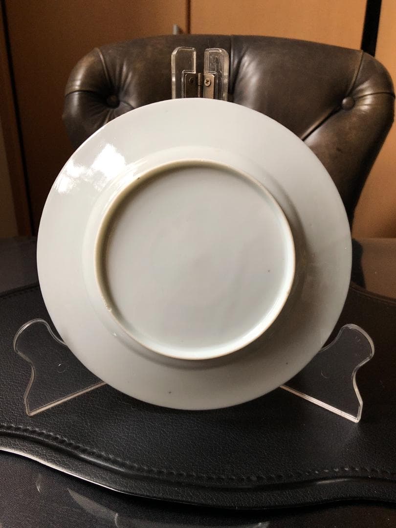 オールドノリタケ 金彩プレート③鈴木造　月と桜と鳥の絵図