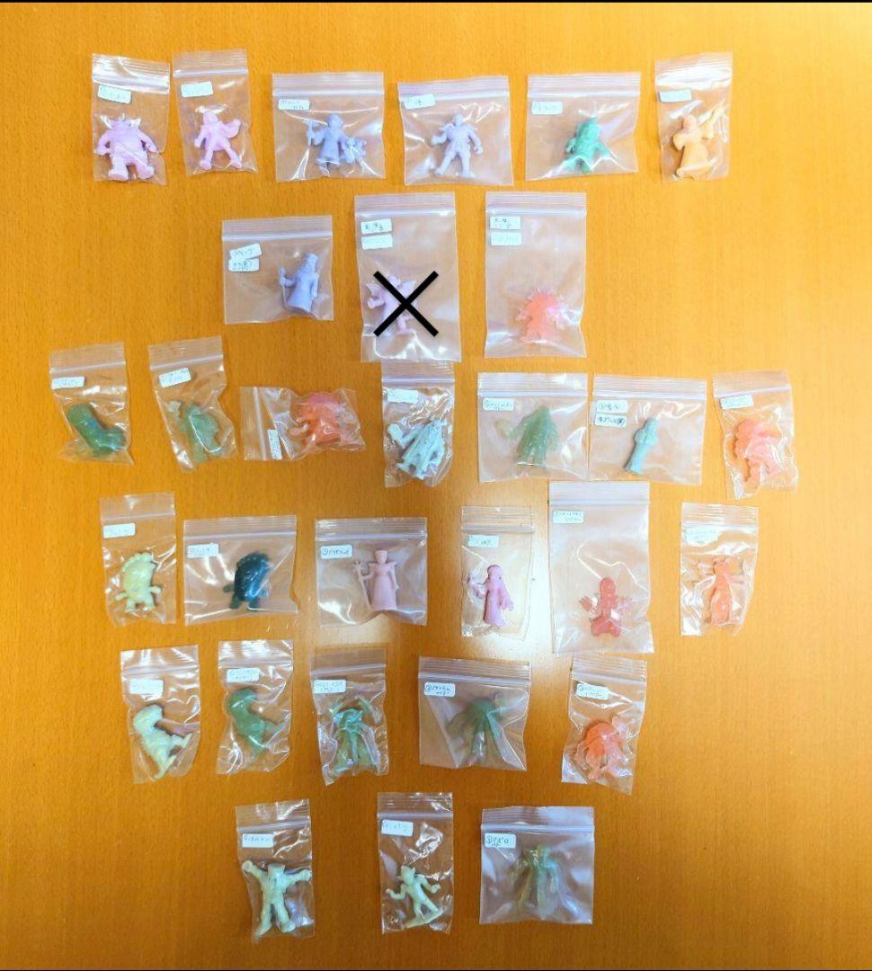 バラ売り可 ネクロスの要塞 3弾 25種 29体 レトロ フィギュア ロッテ