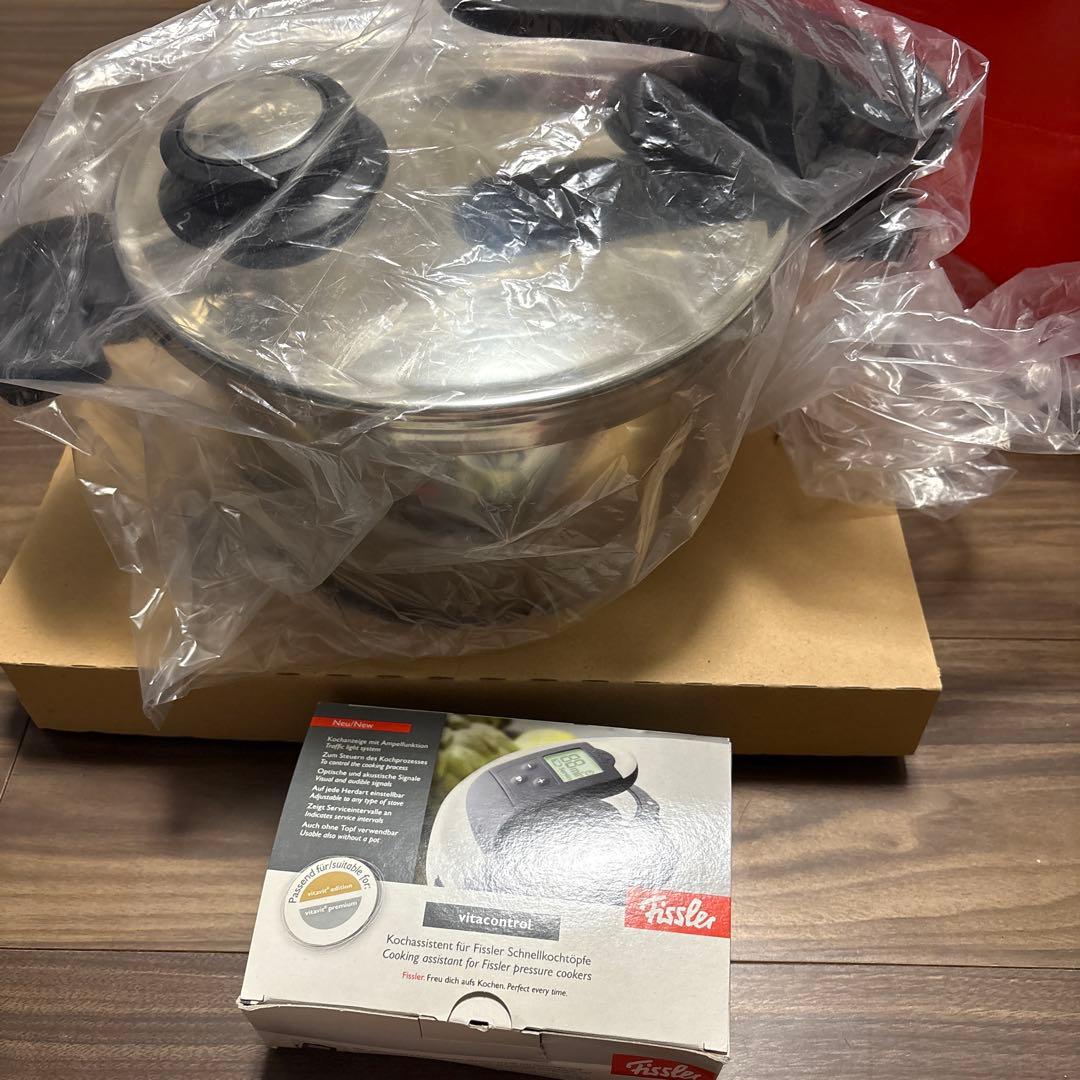 Fissler 圧力鍋　6.0 L ヴィタコントロール付き