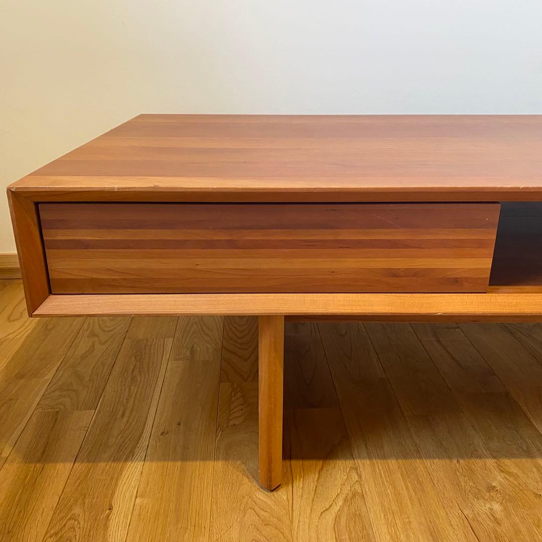 【定価18万】karimokuカリモク家具センターテーブルTT4956チェリー