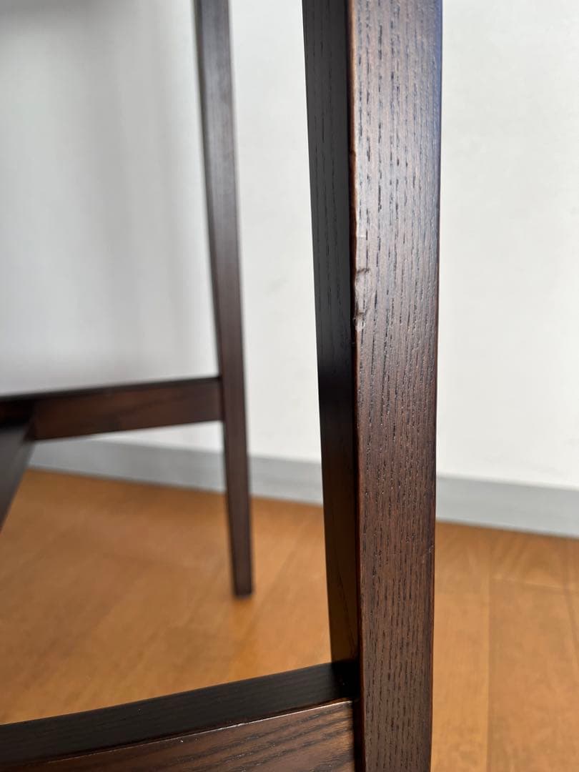 ロックストーン　ハイチェア　② 岩倉榮利　カウンターチェア　本革　モダン 美品