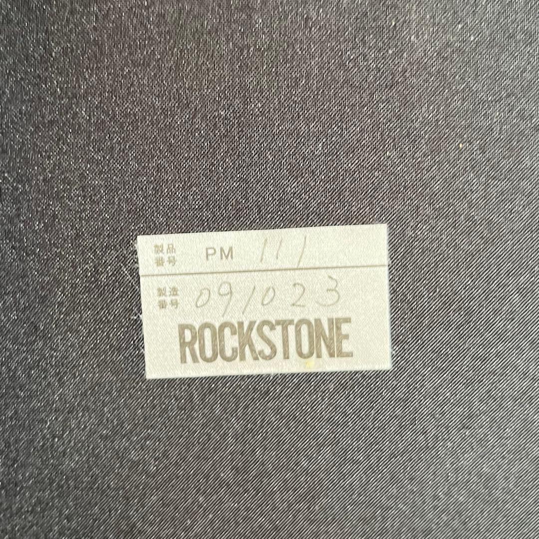 ロックストーン　ハイチェア　② 岩倉榮利　カウンターチェア　本革　モダン 美品