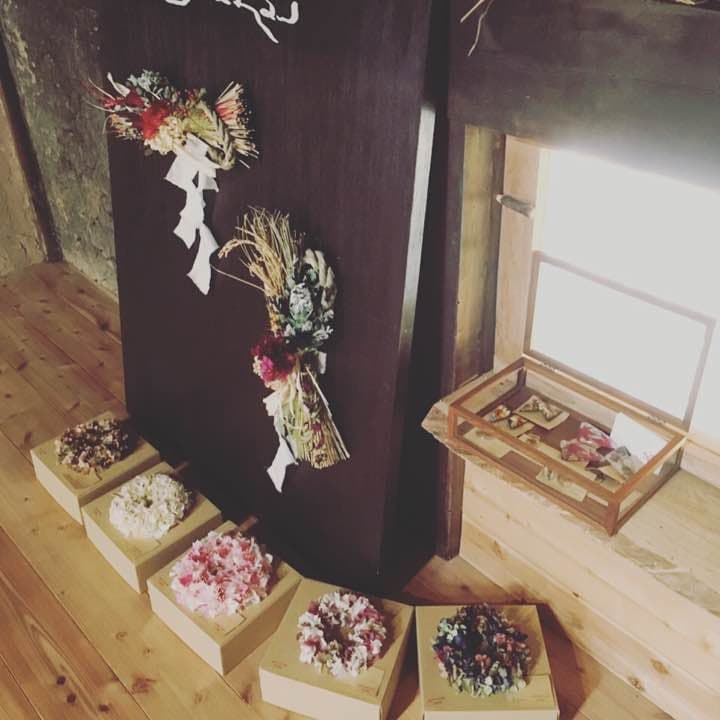 49 しめ飾り しめ縄 正月飾り ドライフラワー スワッグ インテリア 雑貨