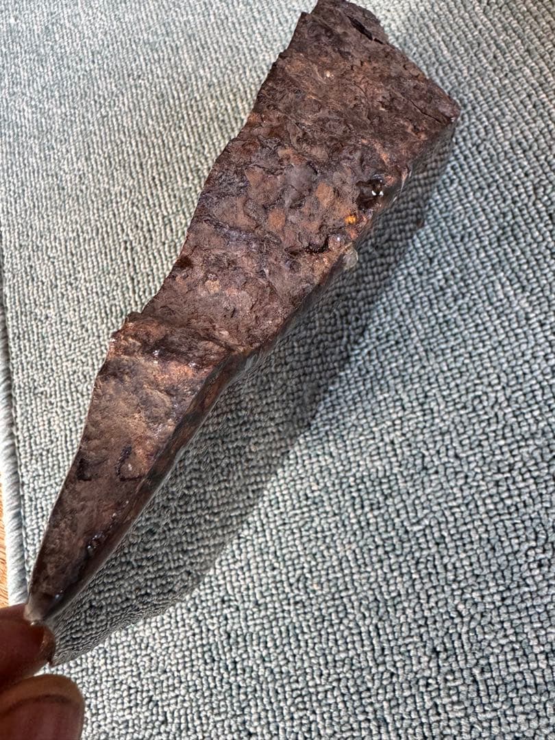 大型　2.8kg 希少 宇宙パワー パラサイト隕石 セリコ隕石 隕石原石 原皮付