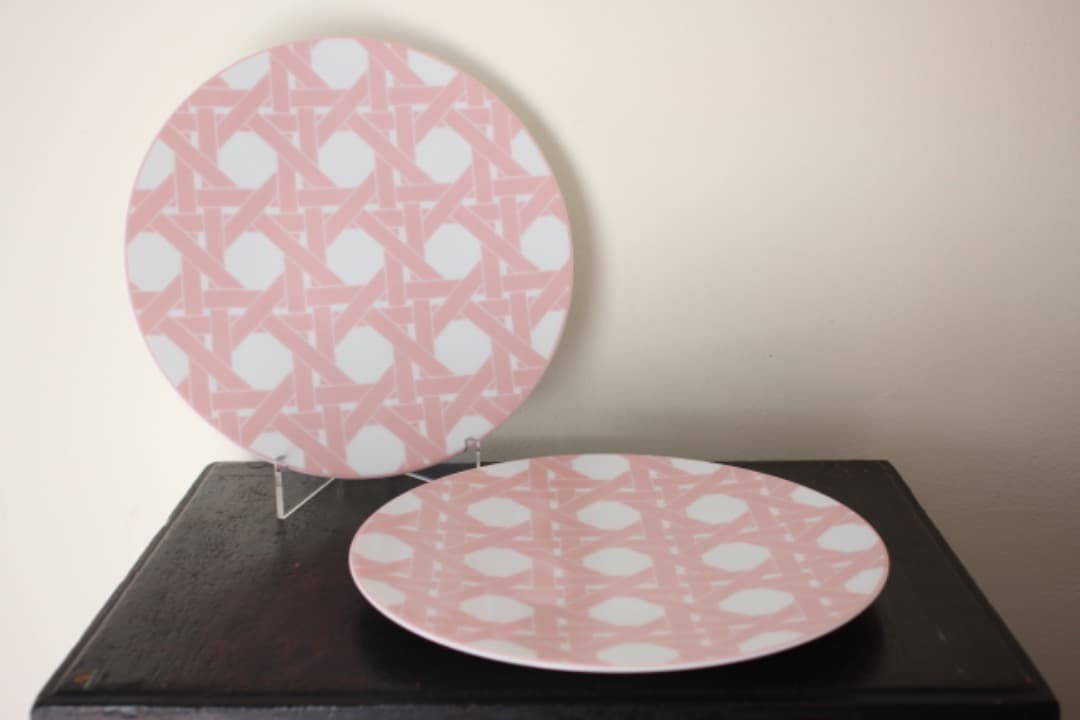 ディオール　カナージュ　プロヴァンス　２１cmデザートプレート　ペア