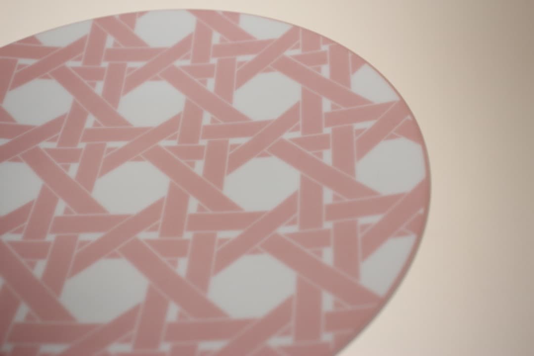 ディオール　カナージュ　プロヴァンス　２１cmデザートプレート　ペア