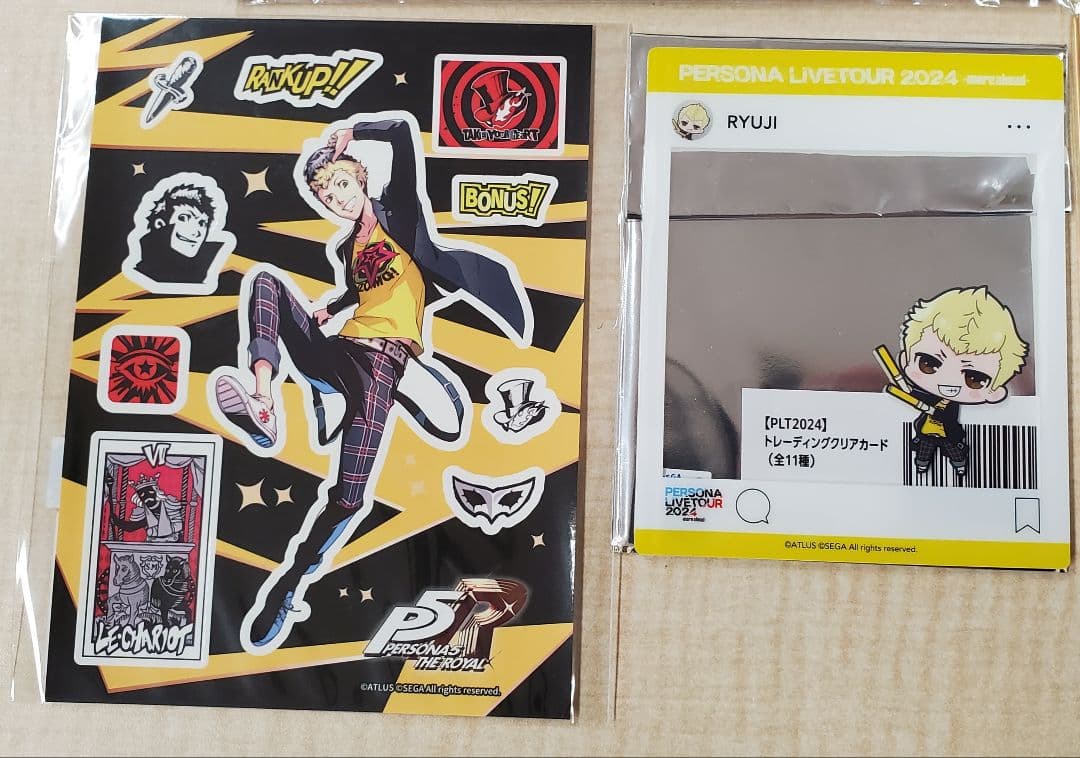 ペルソナ25周年、ペルソナ1.2.3.5グッズセット(オマケつき)