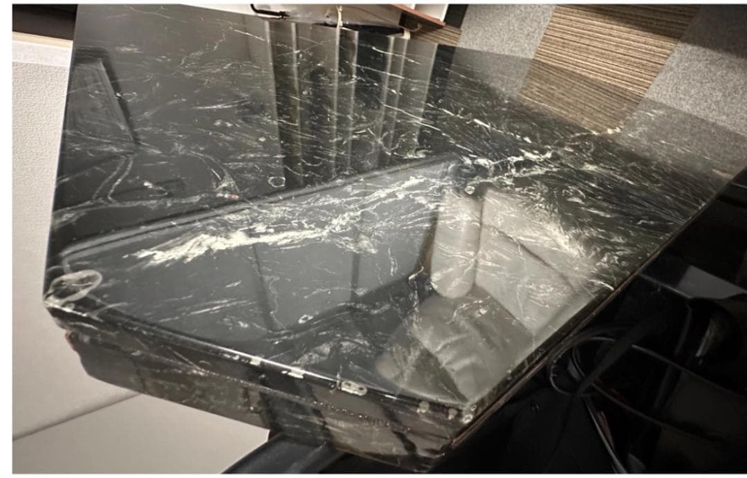 本物　天然大理石 大塚家具　超高級品　ローテーブル