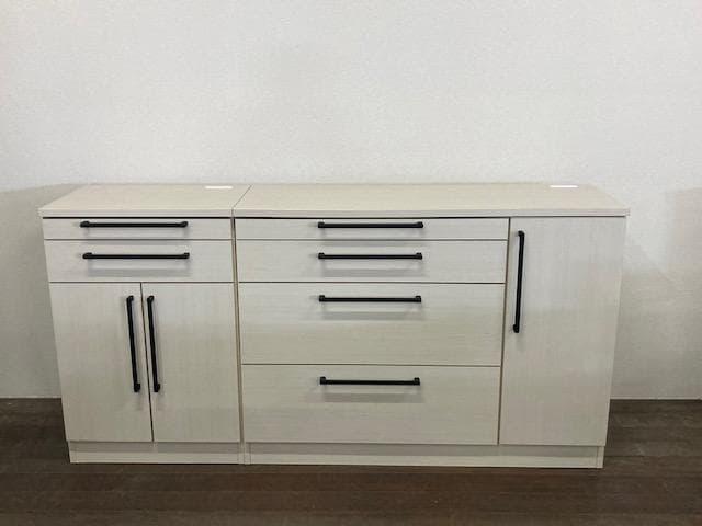 カウンター　キッチン　国産　レンジ台　収納　ホワイト　 セット　新品