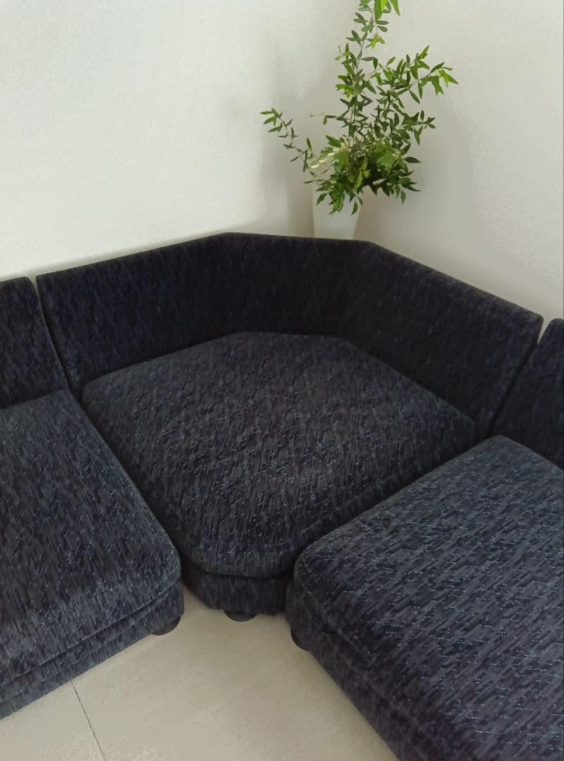 カリモク家具　 L字型コーナーソファ 「引き取り愛知県」