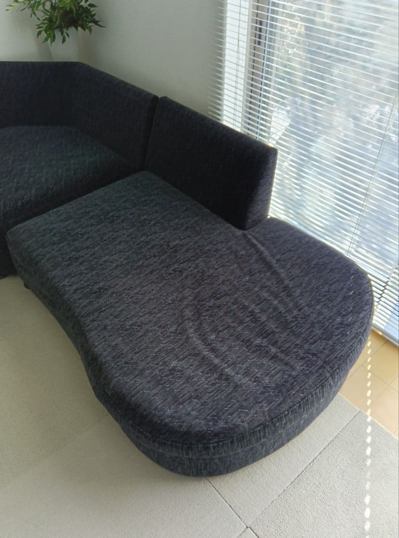 カリモク家具　 L字型コーナーソファ 「引き取り愛知県」