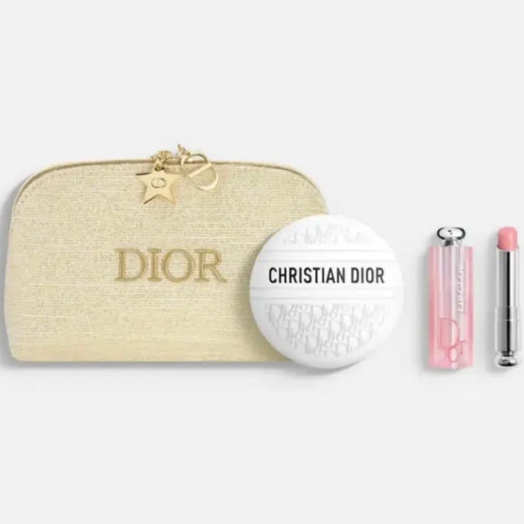 ディオール クリスマスコフレセット ゴールドポーチ - メルカリ