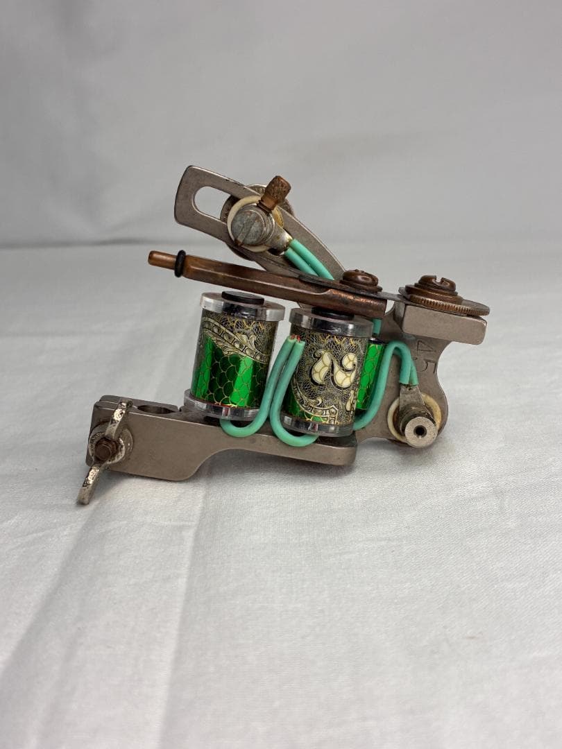 希少▪️タトゥーマシン　SSMFG　シルバー　tattooマシン　コイルマシン