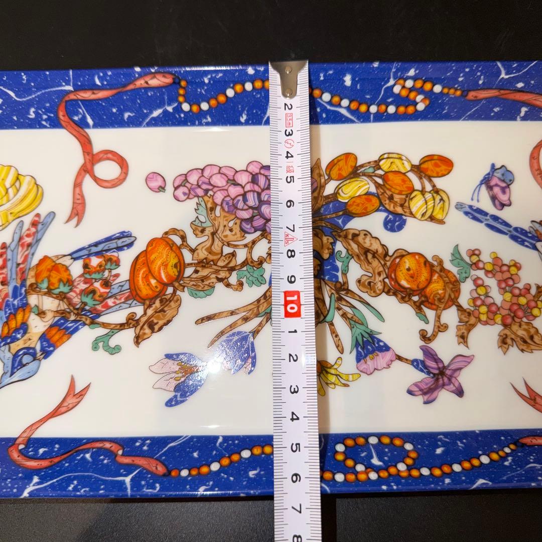 c*k様 エルメス　ピエールドリアン　果物と鳥のデザイン　アンティーク　皿　プレ