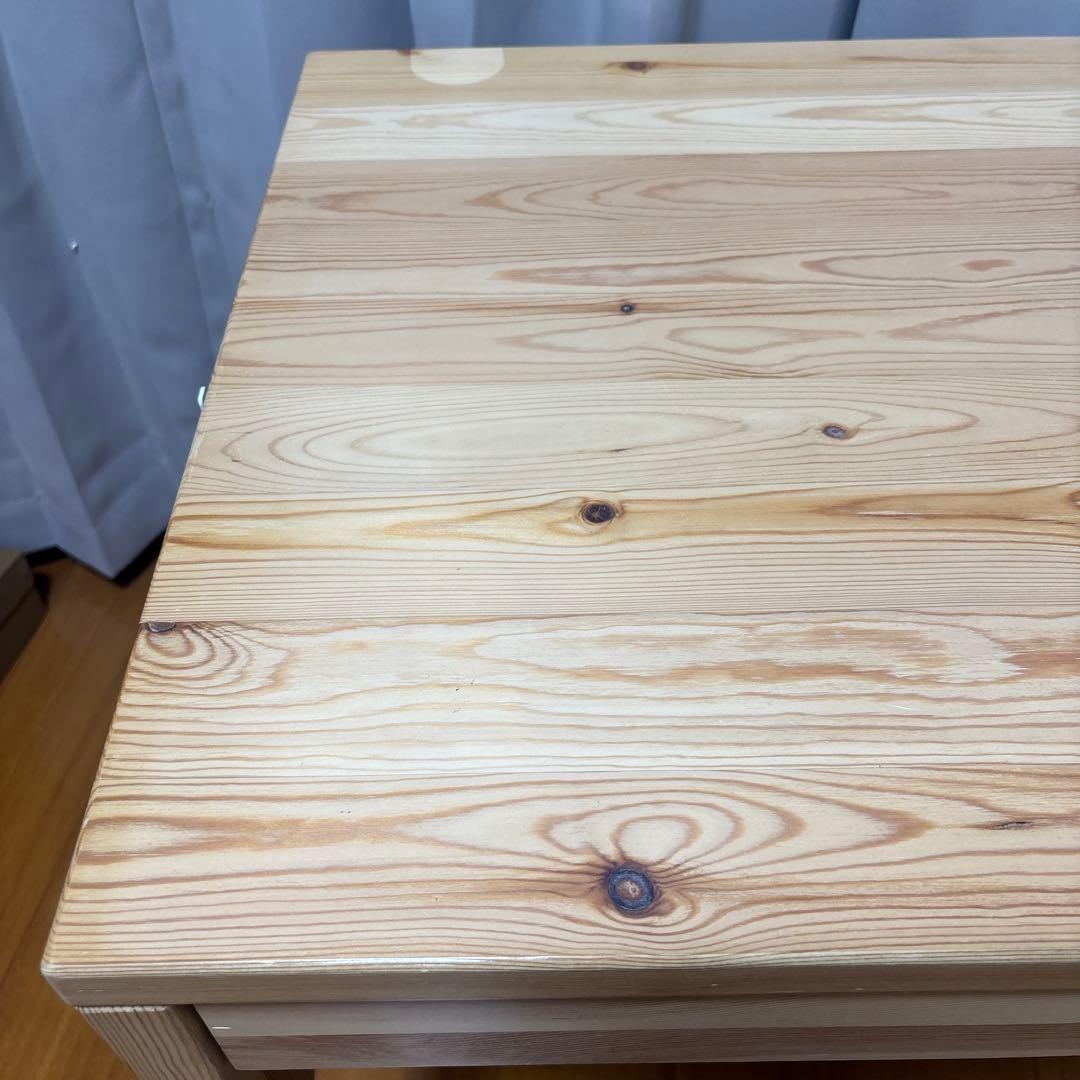 無印良品　パイン材デスク　幅８６ｃｍ