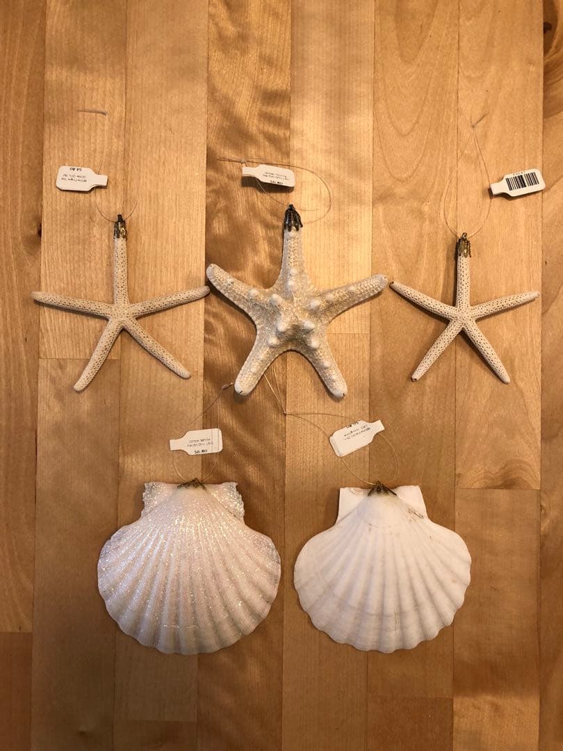 クリスマス オーナメント シェル ハワイ ロンハーマン wtw zara - メルカリ