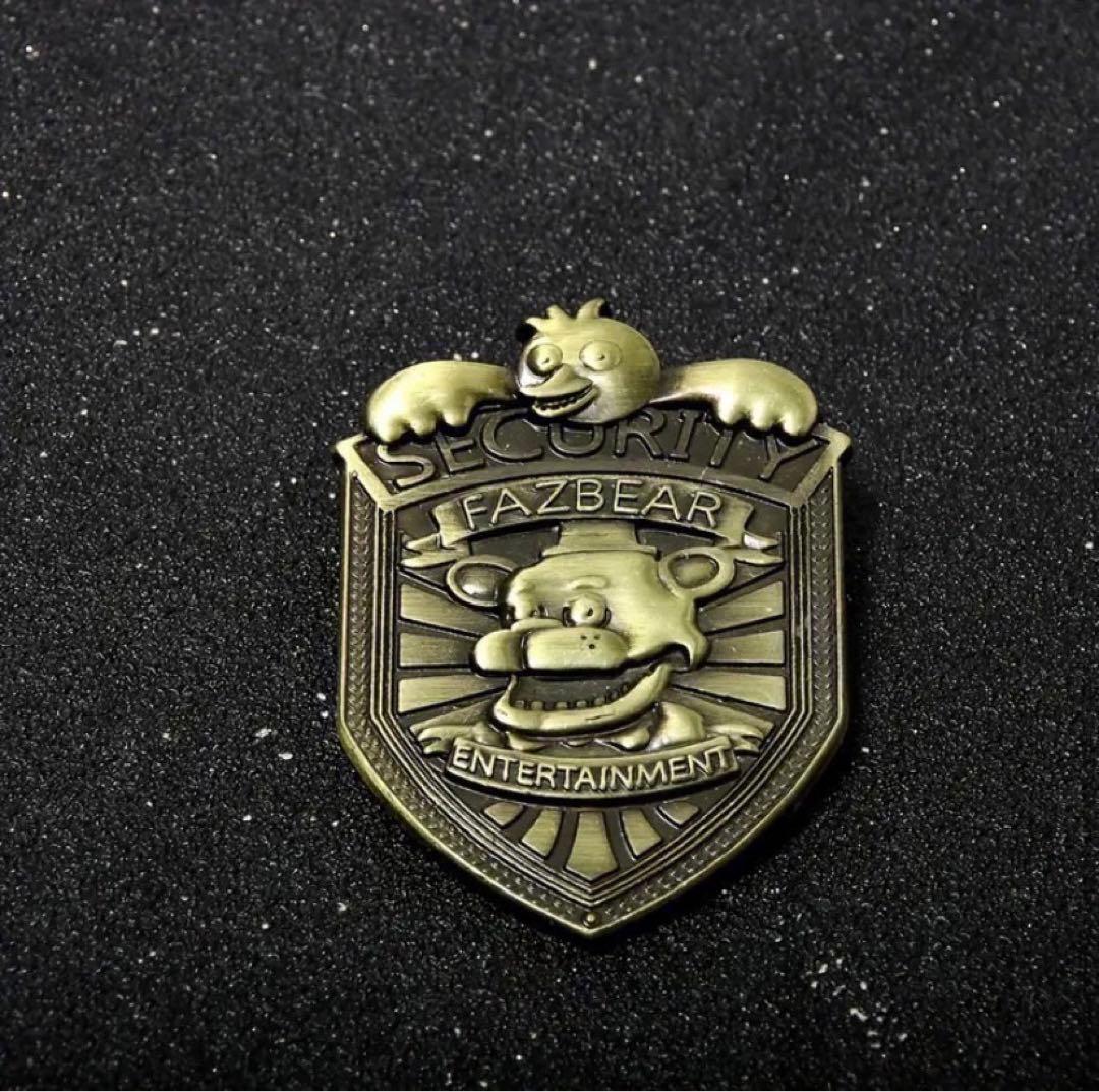 fnaf セキュリティバッジ フレディ チカ ファイブナイツアット