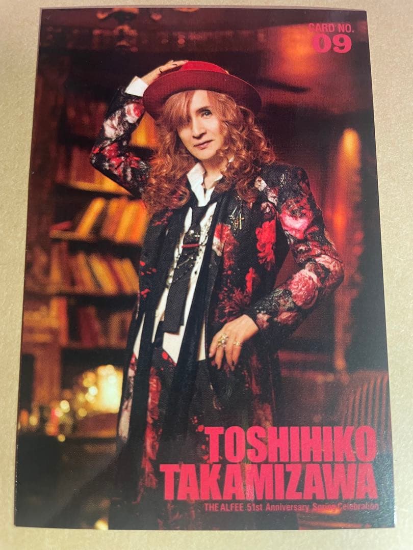 THE ALFEE 2025春 トレカ 高見沢俊彦 No9 - メルカリ