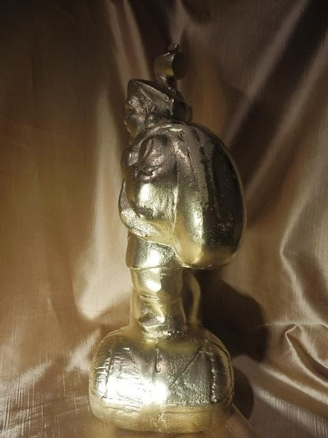 パリピ　ダイコークゥ　イェーイ　宴大好き　大黒様　ピカピカキンキン　高約39cm