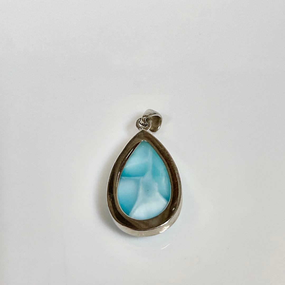 ラリマーペンダントブラックスピネルネックレスNO25-1786 - メルカリ