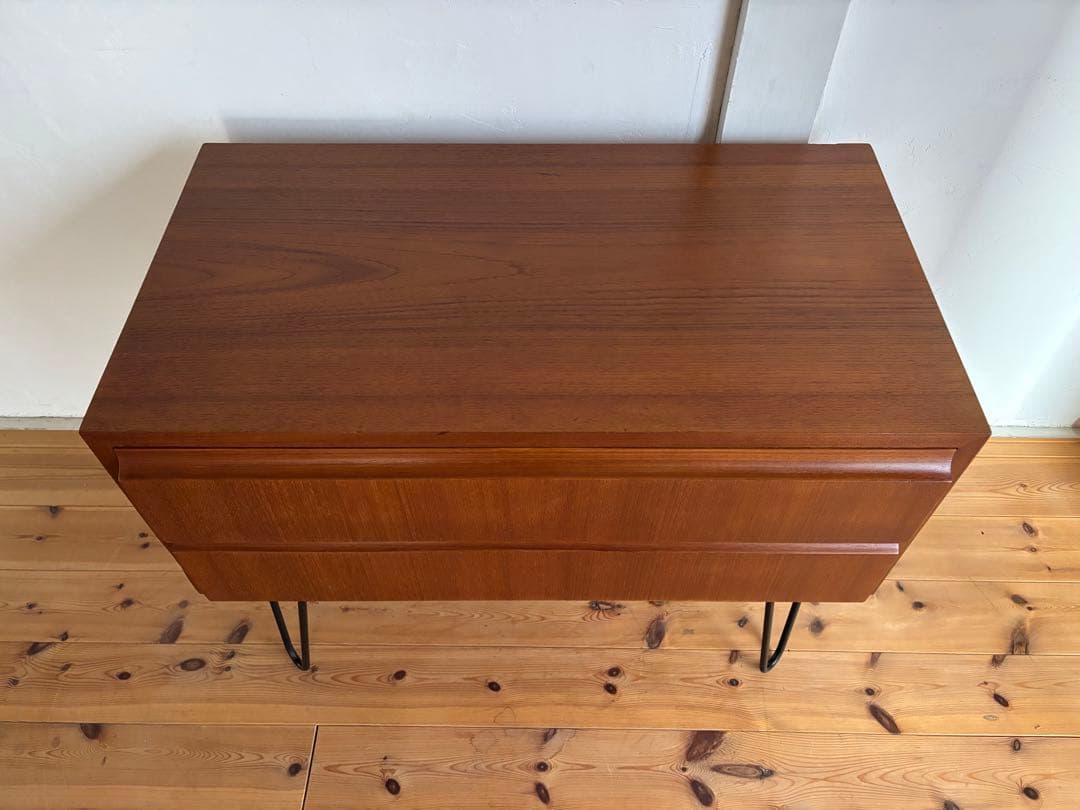 北欧ヴィンテージ　チーク　サイドボード