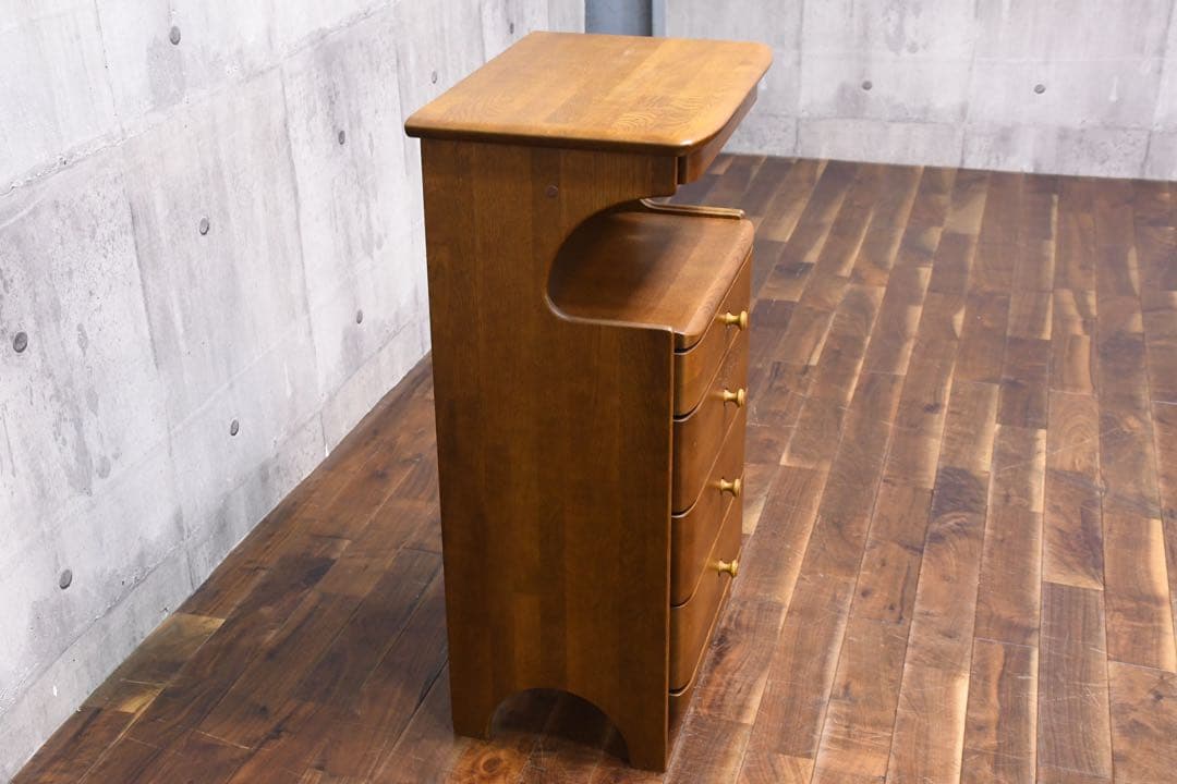 ECK86 マルニ木工 サイドキャビネット 電話台 飾り台 サイドチェスト