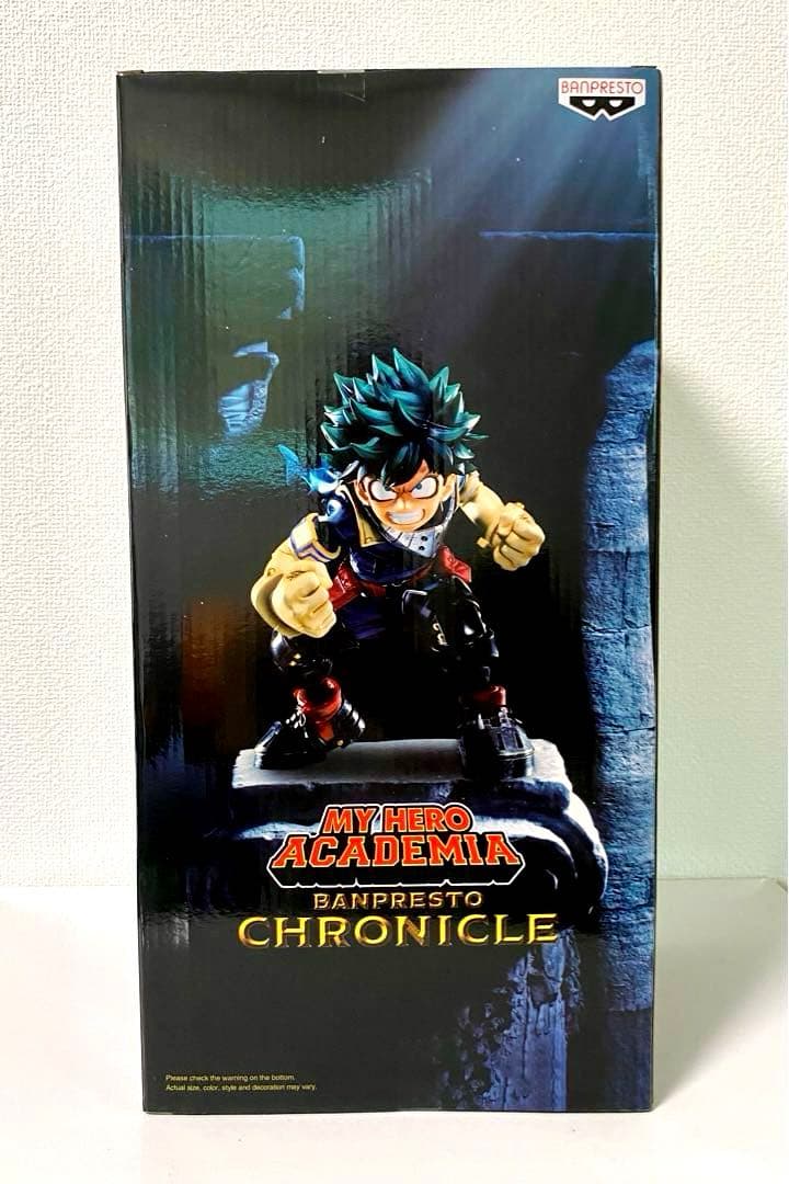 ヒロアカ SMSP 海外正規品 クロニクル 緑谷出久 デク フィギュア