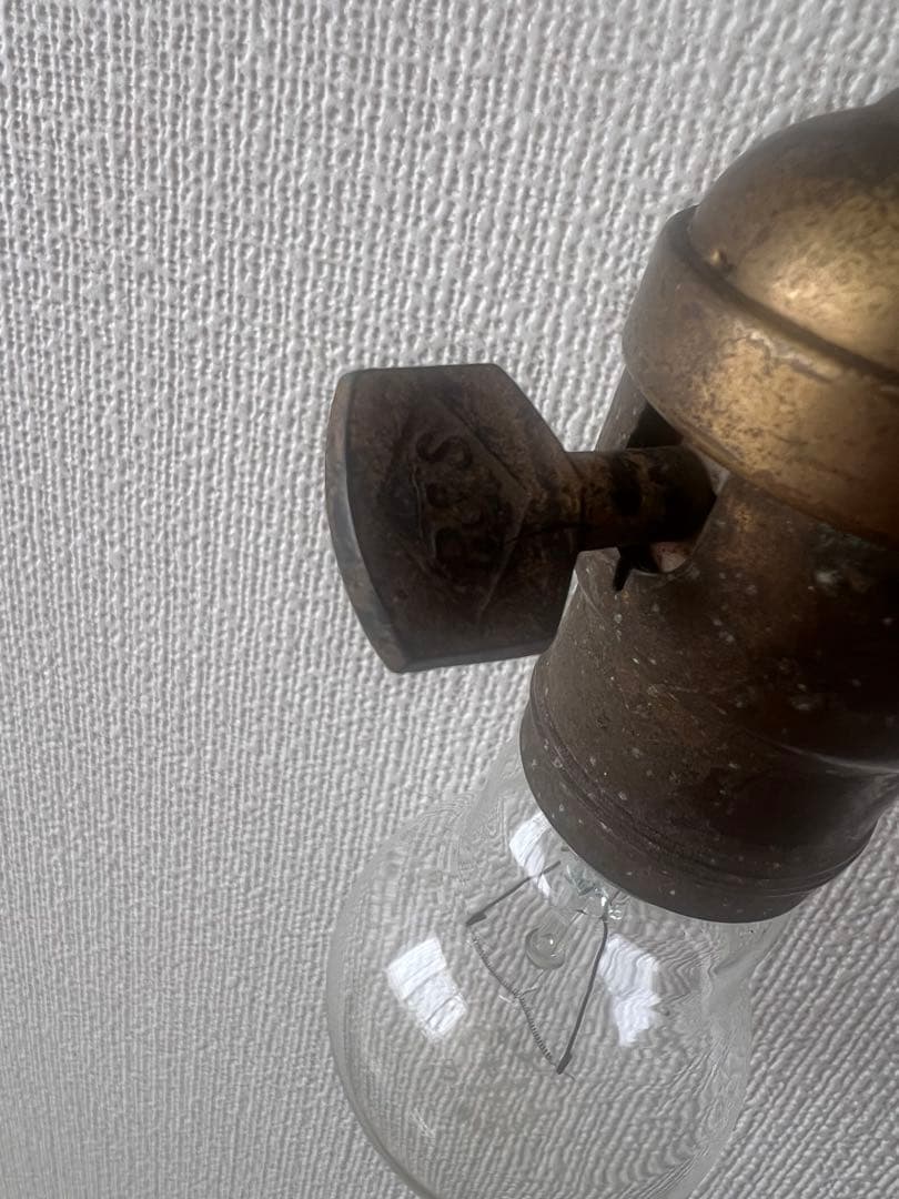 1920-40s P&S ロータリースイッチ ヴィンテージ 吊り下げ照明