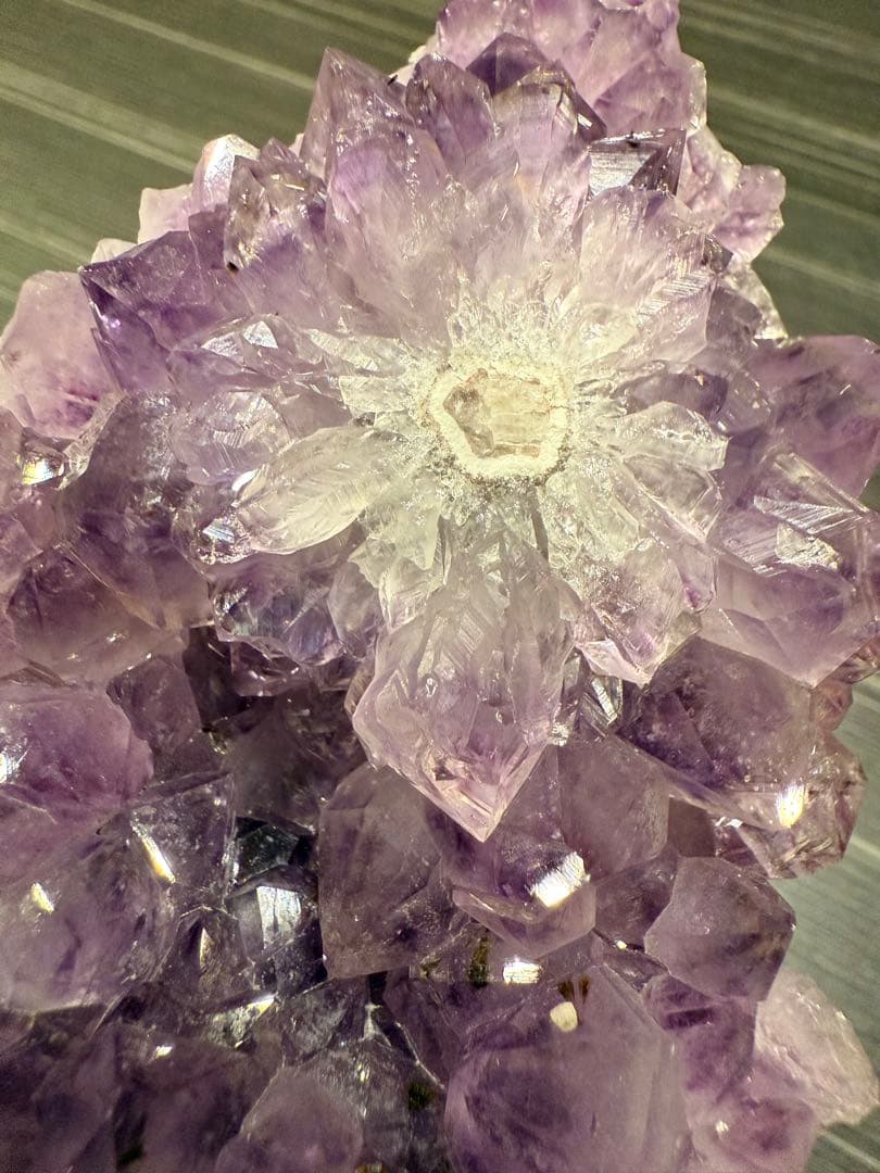 【専用】 唯一無二♡ 大きなお花 カコクセナイト ファントム アメジスト ドーム