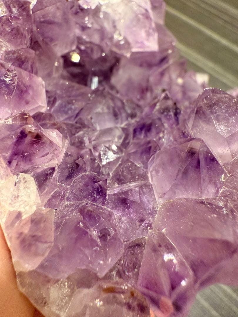 【専用】 唯一無二♡ 大きなお花 カコクセナイト ファントム アメジスト ドーム