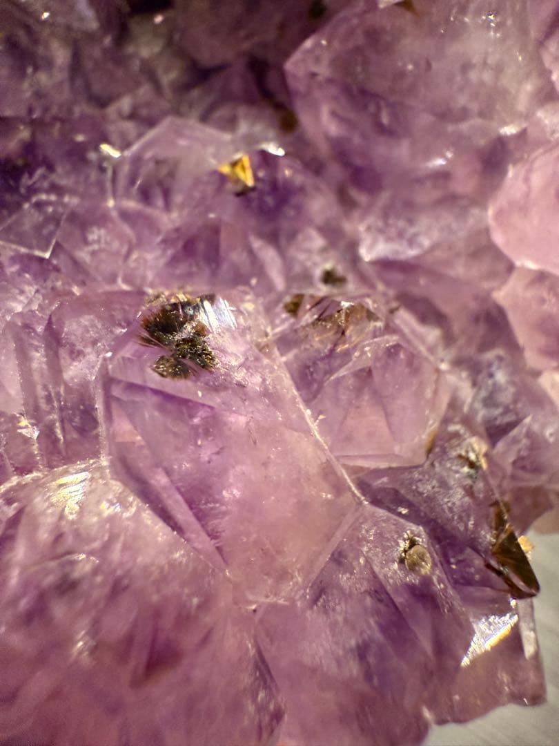 【専用】 唯一無二♡ 大きなお花 カコクセナイト ファントム アメジスト ドーム