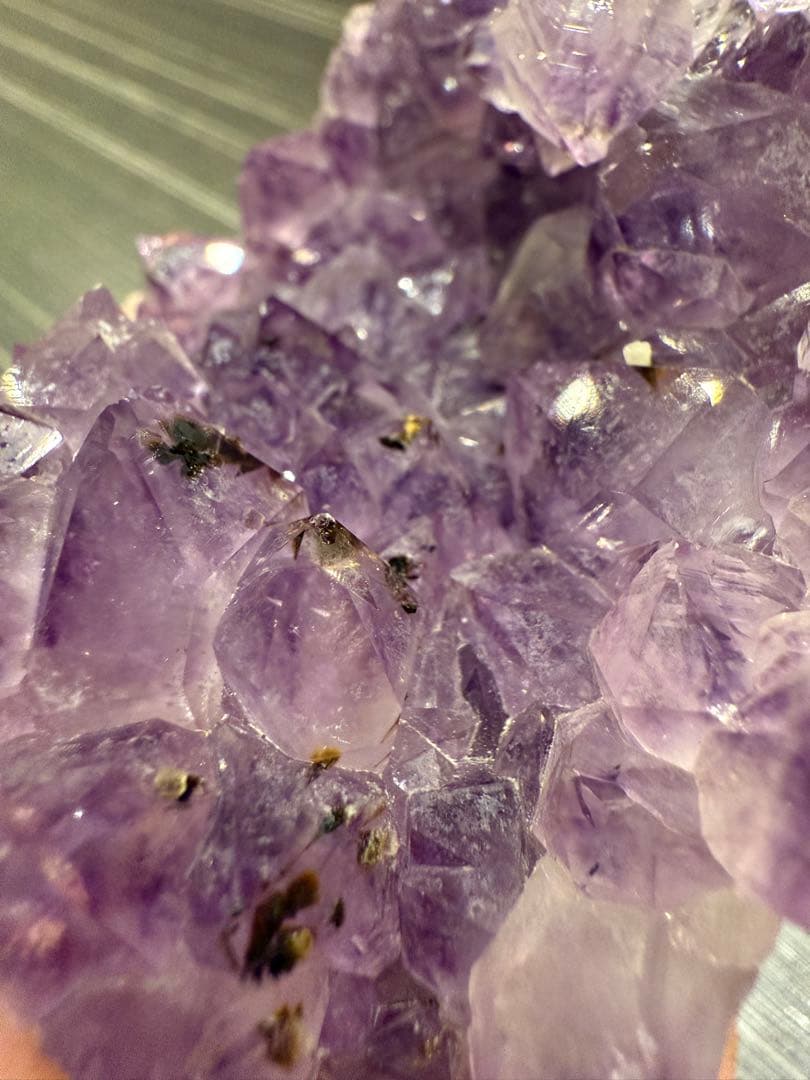 【専用】 唯一無二♡ 大きなお花 カコクセナイト ファントム アメジスト ドーム