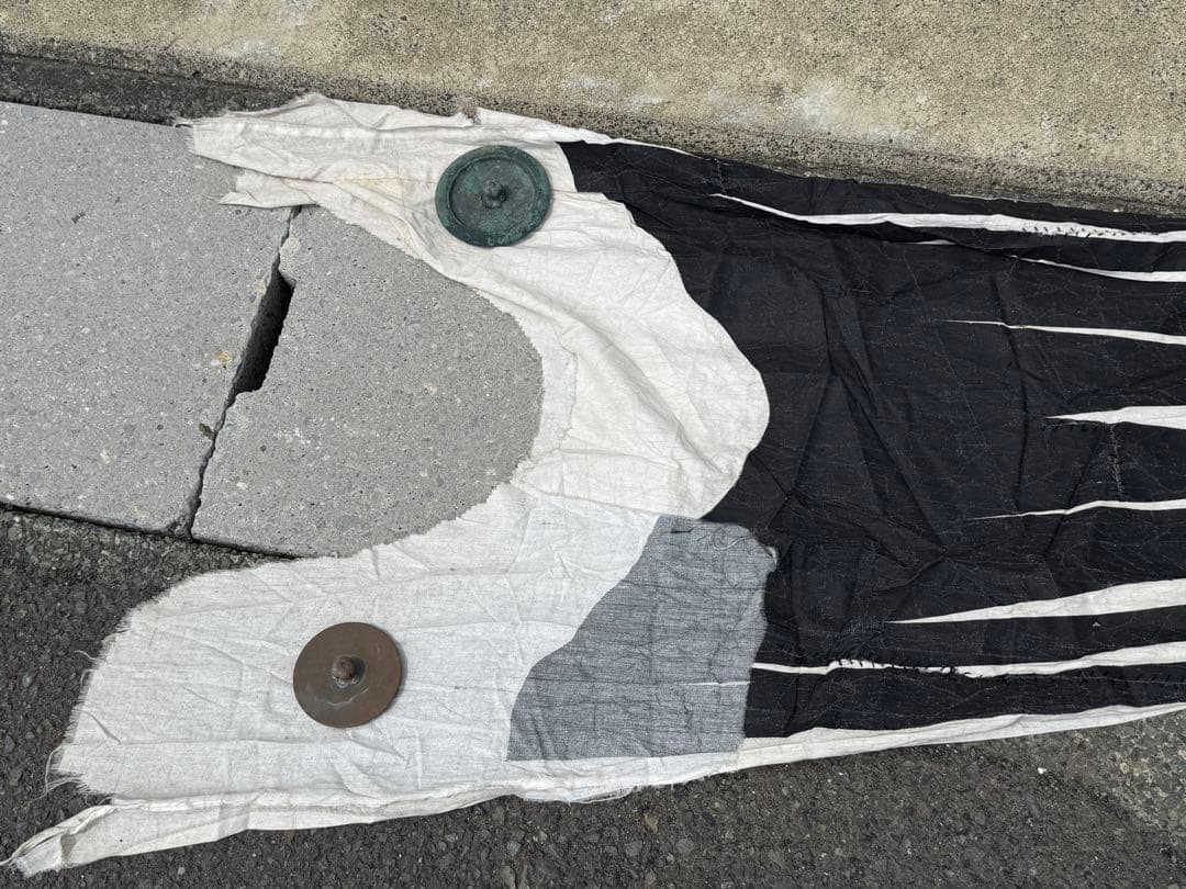 古布 木綿 鯉のぼり 5m 4m 金太郎 こいのぼり こどもの日 リメイク素材