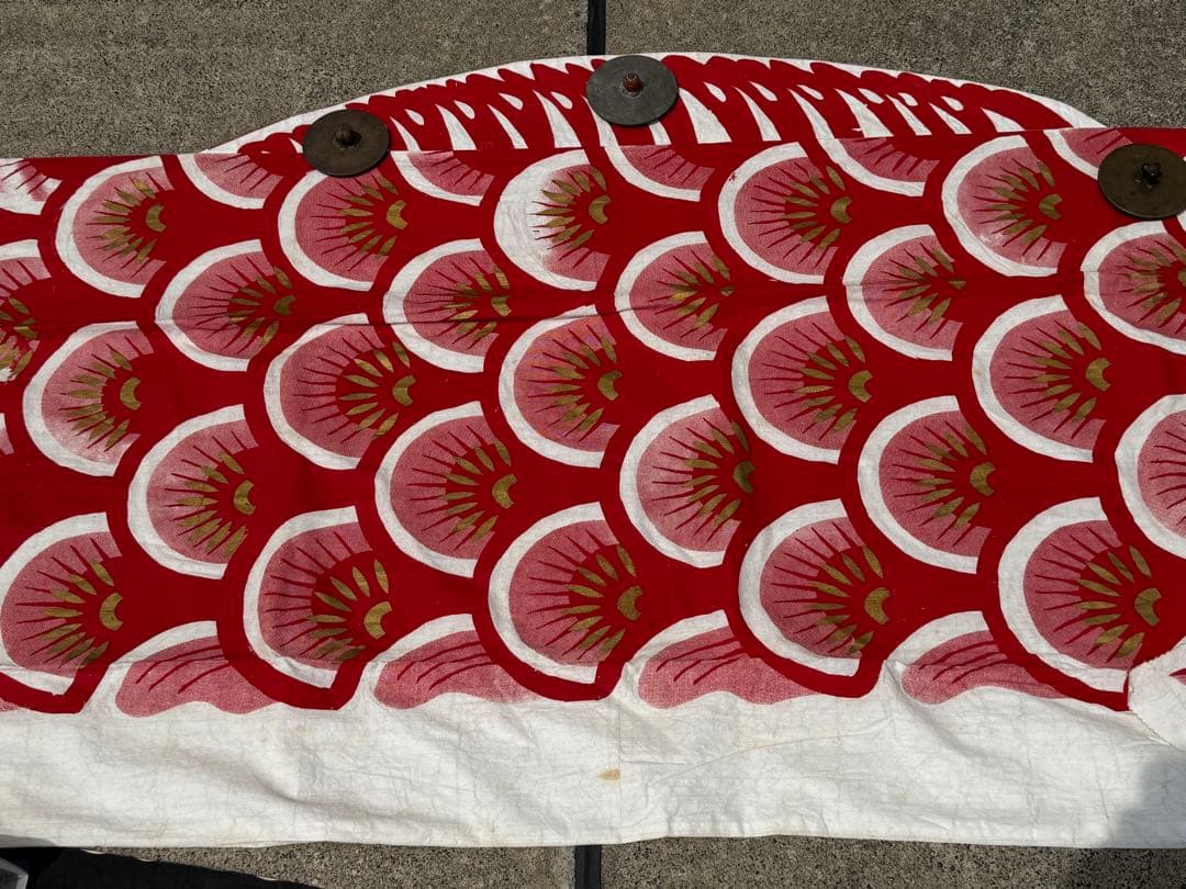 古布 木綿 鯉のぼり 5m 4m 金太郎 こいのぼり こどもの日 リメイク素材