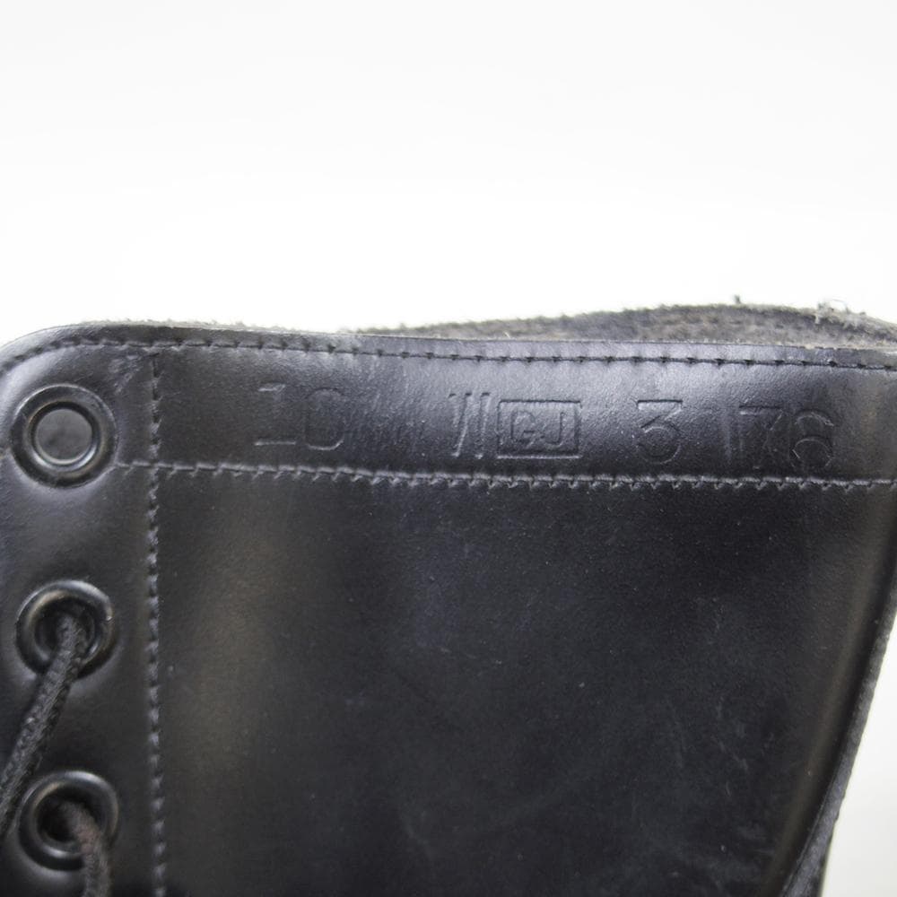 28cm ミリタリー レースアップブーツ　ヴィンテージ　編み上げ　P4326