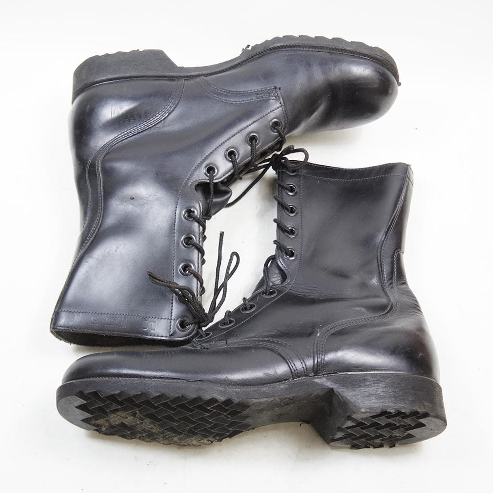 28cm ミリタリー レースアップブーツ　ヴィンテージ　編み上げ　P4326