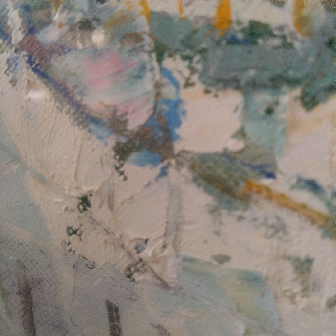 《値下げOK》F6号 油彩画 平井和夫 作 『モンマルトル』裏書・直筆サインあり