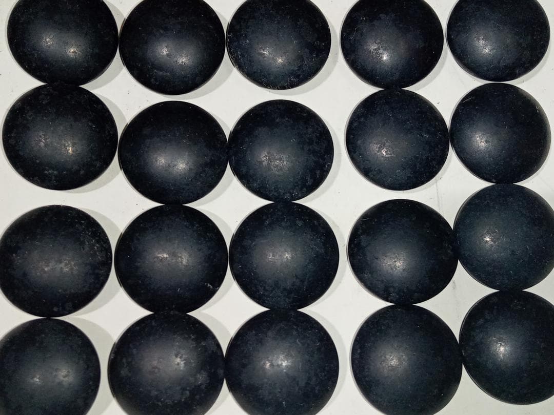 碁石 蛤 那智黒 40号 181個 美品極厚 碁笥 ハマグリ はまぐり