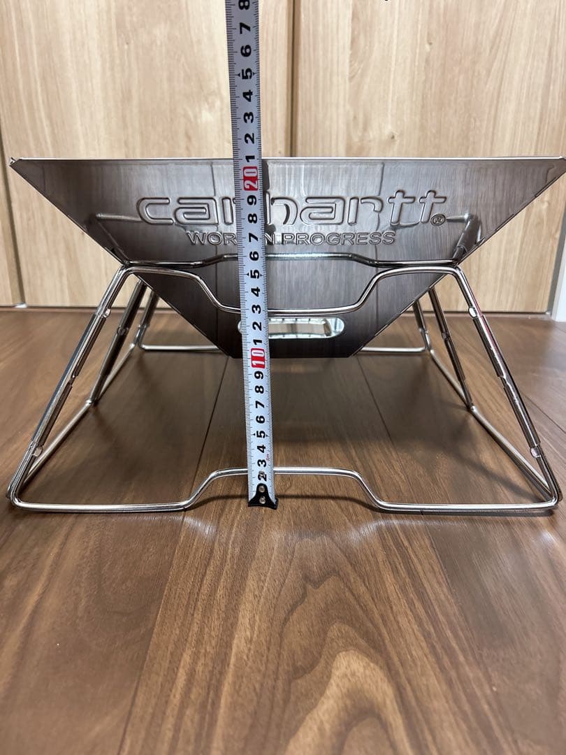 希少 Carhartt ステンレス製 焚き火台