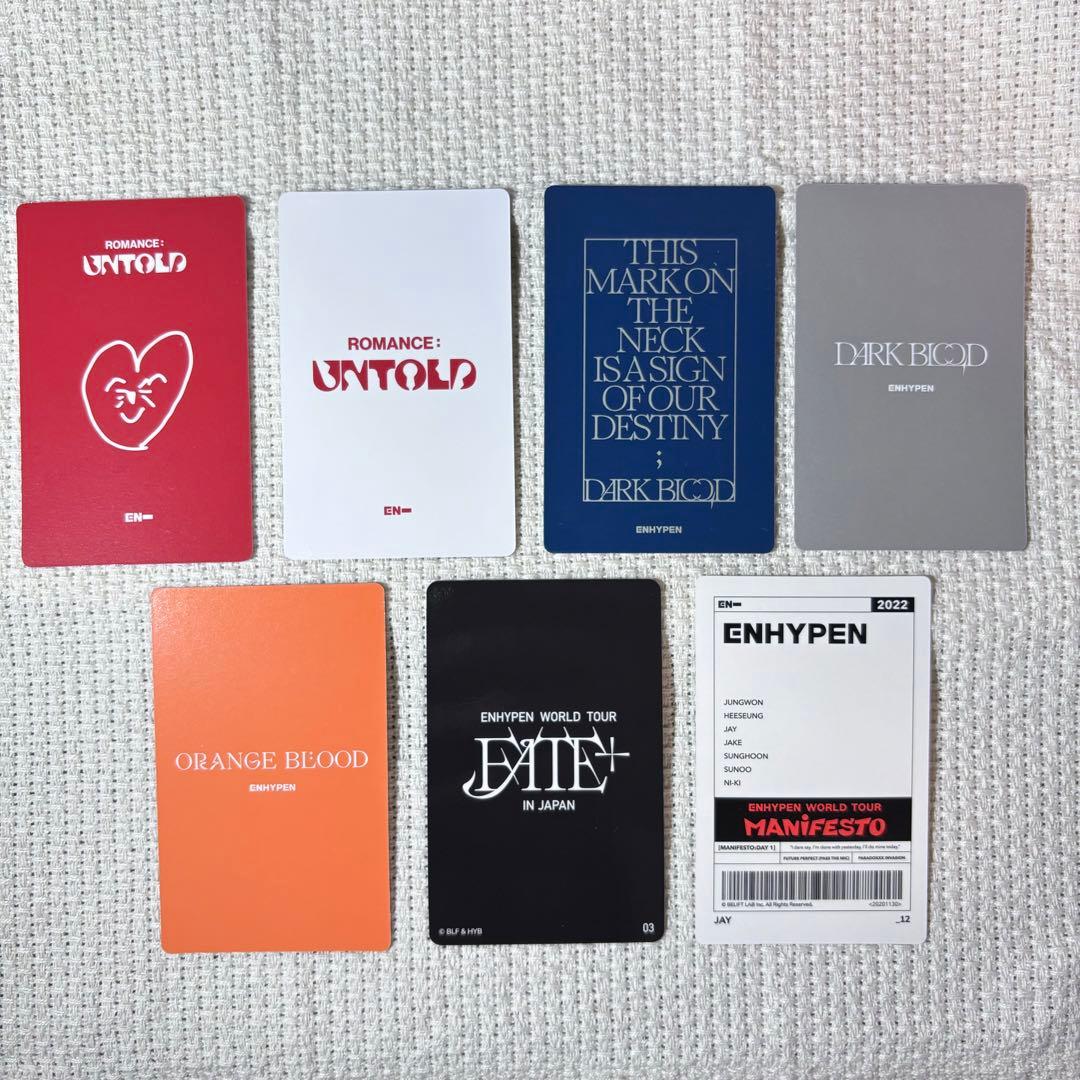 ENHYPEN ジェイ トレカ セット - メルカリ