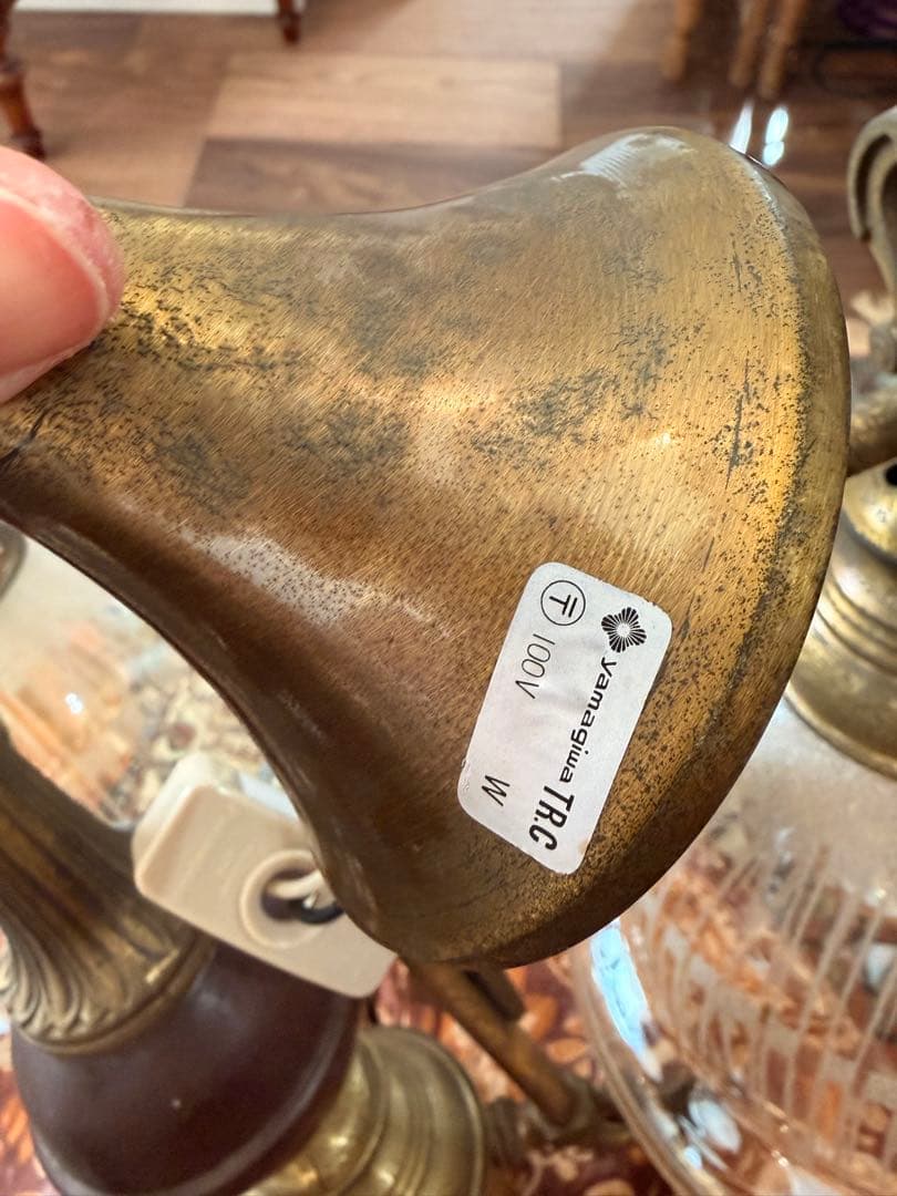 ヤマギワ　yamagiwa アンティーク　照明　レトロ　シャンデリア