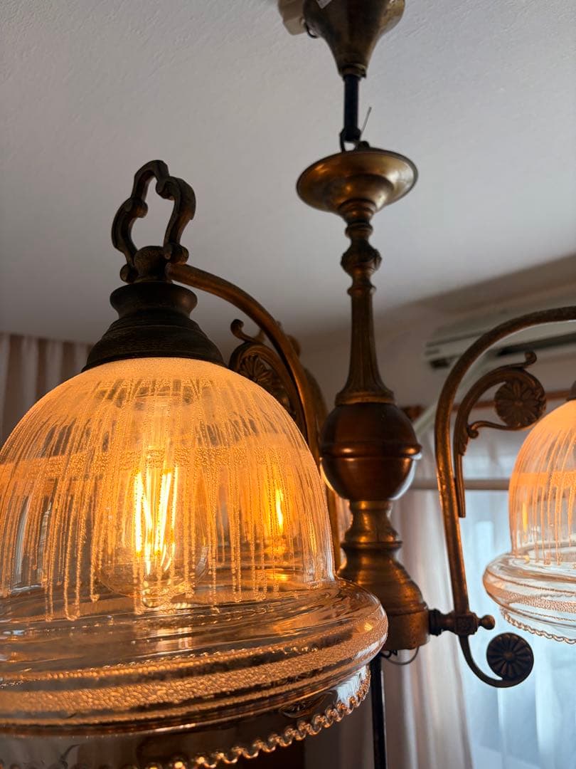 ヤマギワ　yamagiwa アンティーク　照明　レトロ　シャンデリア