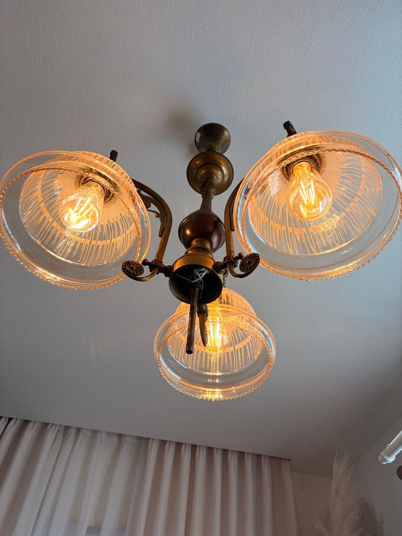 ヤマギワ　yamagiwa アンティーク　照明　レトロ　シャンデリア