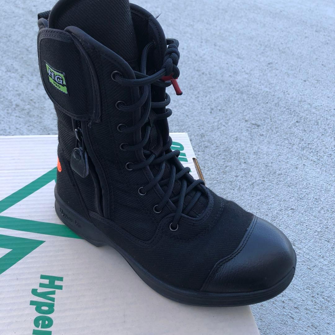 消防救助編上げ靴 HG-PRO 布製編上げ靴 24.0センチ - メルカリ