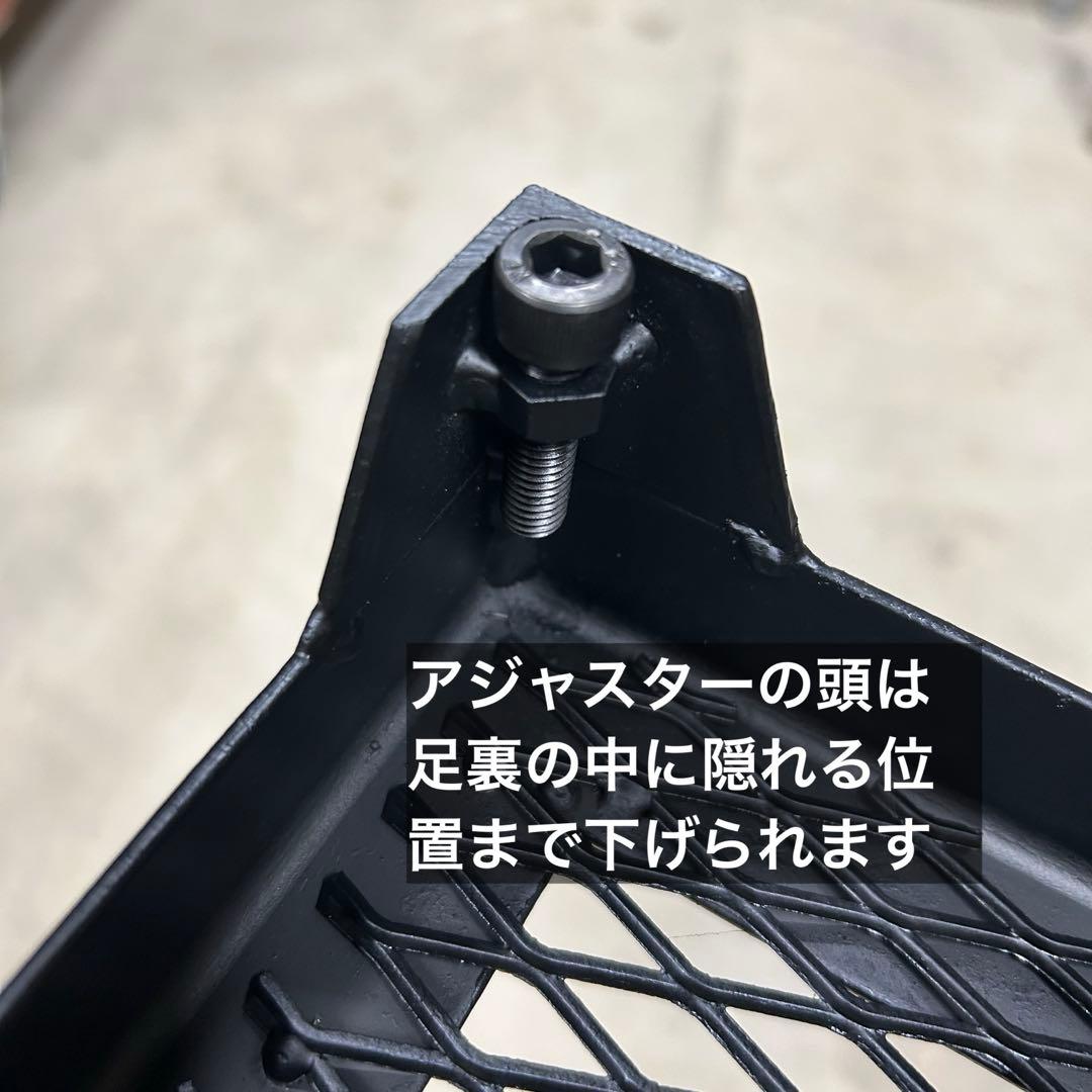 アイアン 2段シェルフ 両サイドバックパネル 受注生産