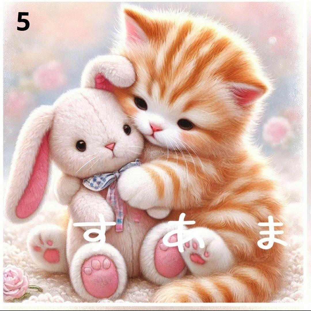 在庫パネル生地ご紹介 ⑩　猫ちゃんパネル生地　ハンドメイド