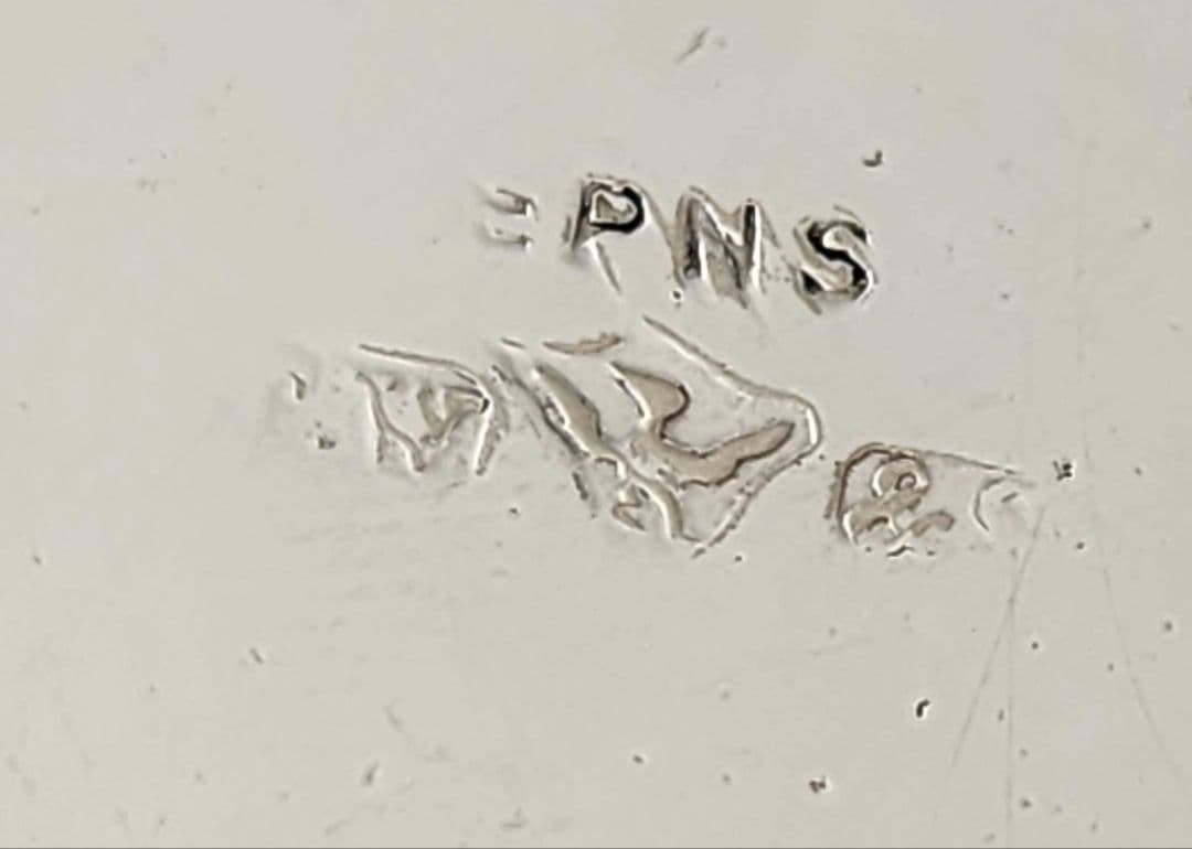 純銀P ③ イパーン センターピース フラワーベース 花器 アンティーク 英国