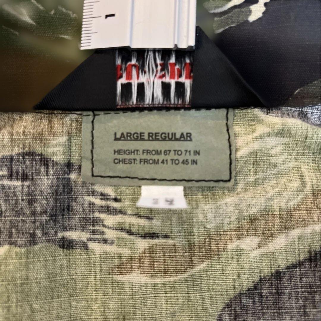 TRU-SPEC 迷彩ジャケット（タイガーストライプパターン）　サイズＬ