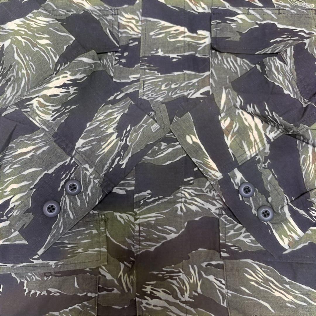 TRU-SPEC 迷彩ジャケット（タイガーストライプパターン）　サイズＬ